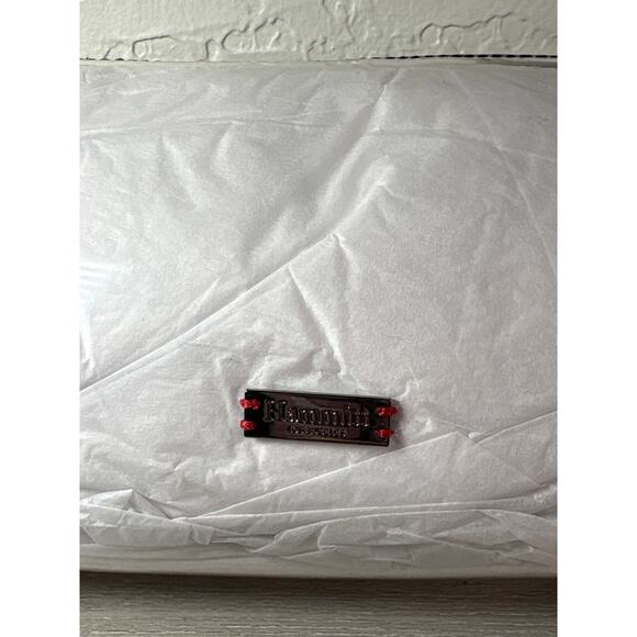 NWT Hammitt Clear Makeup Cosmetic Bag
Wristlet Black Gumetal Stadium Approved - Picture 2 of 4